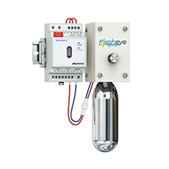 分電盤用自動消火装置フラッシュアイ