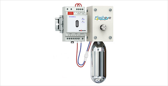 分電盤用自動消火装置 フラッシュアイ